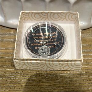 ❤️Alex and  A .925 charm sterling silver Inspirational charm in Elegant Box